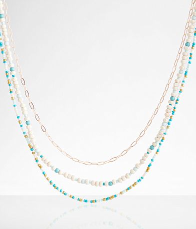 boutique by BKE Tiered Necklace front view