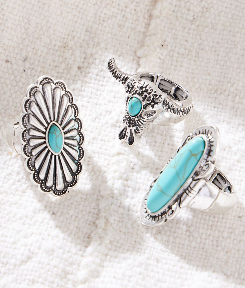 Turquoise ring sets online