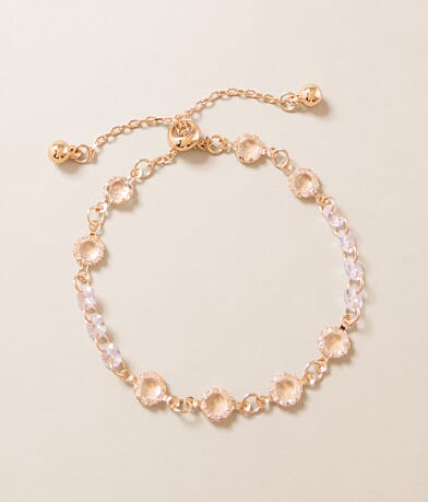 BKE Glitz Slider Bracelet front view