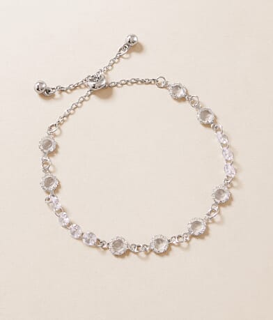 BKE Glitz Slider Bracelet front view