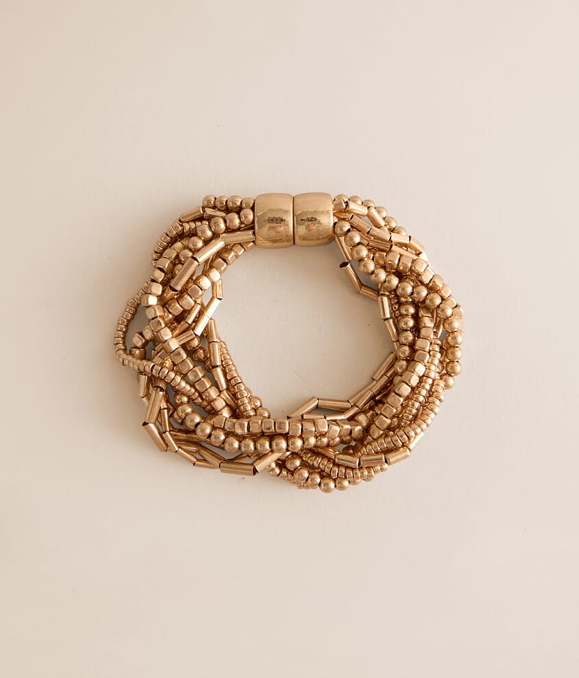 Beaded Multi Strand Bracelet