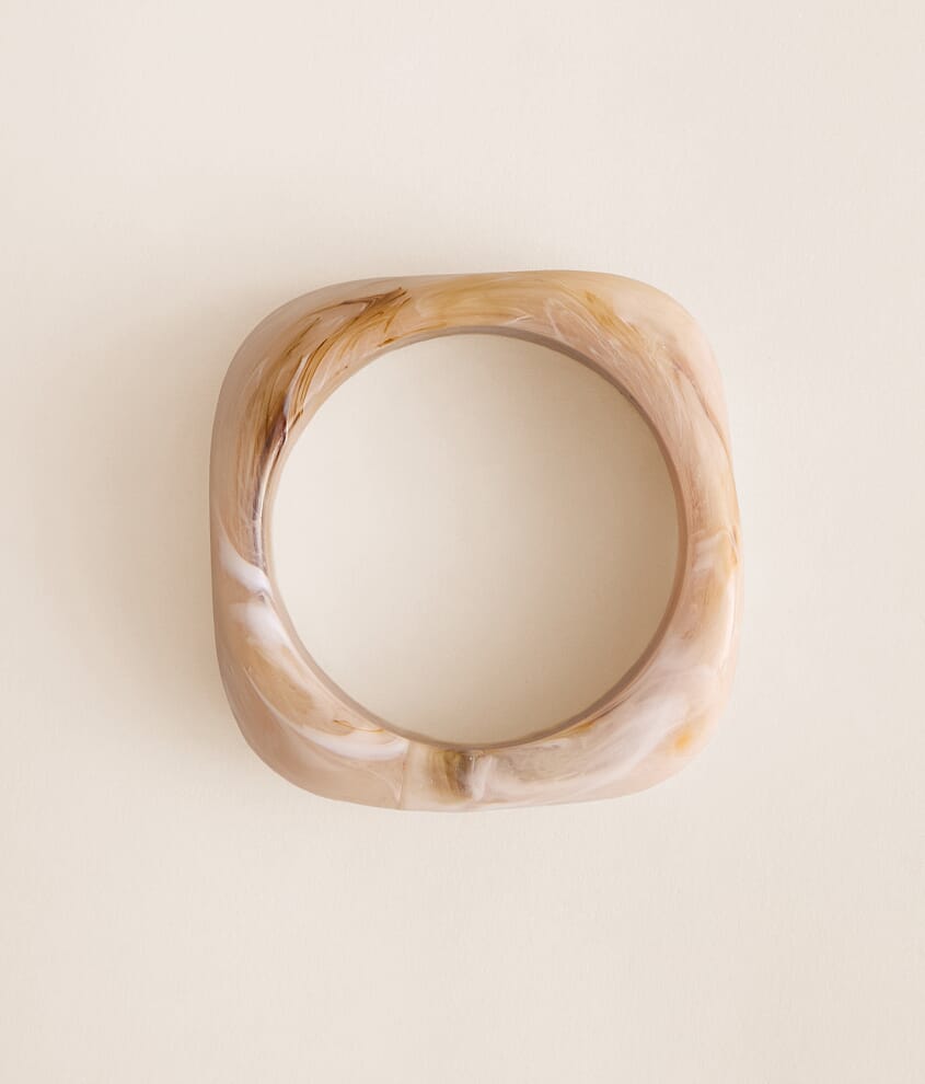 Acrylic Bangle Bracelet