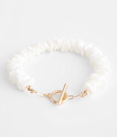 BKE Puka Shell Bracelet front view