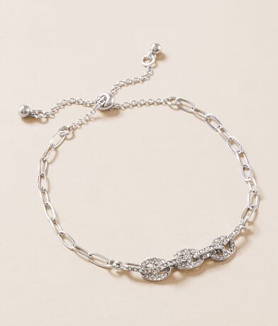 boutique by BKE Glitz Link Bracelet front view