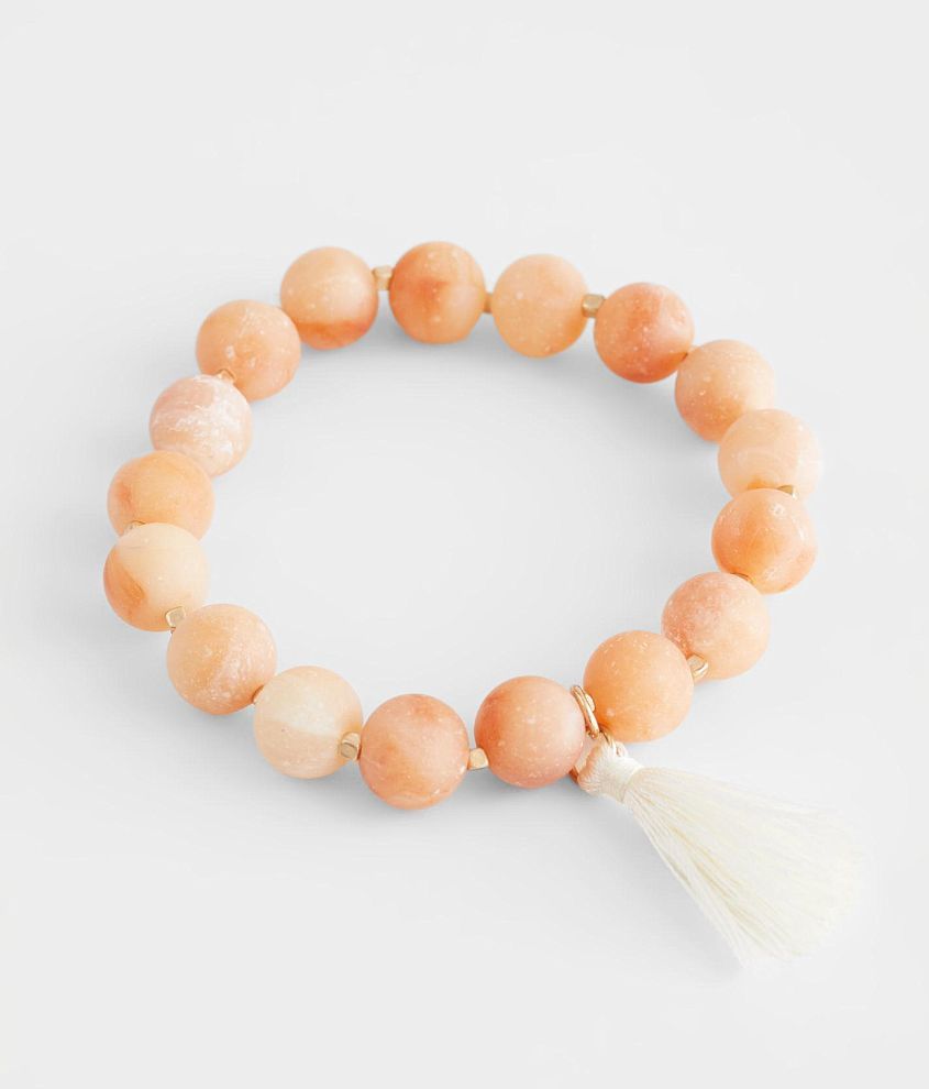 BKE Tassel Stretch Bracelet front view