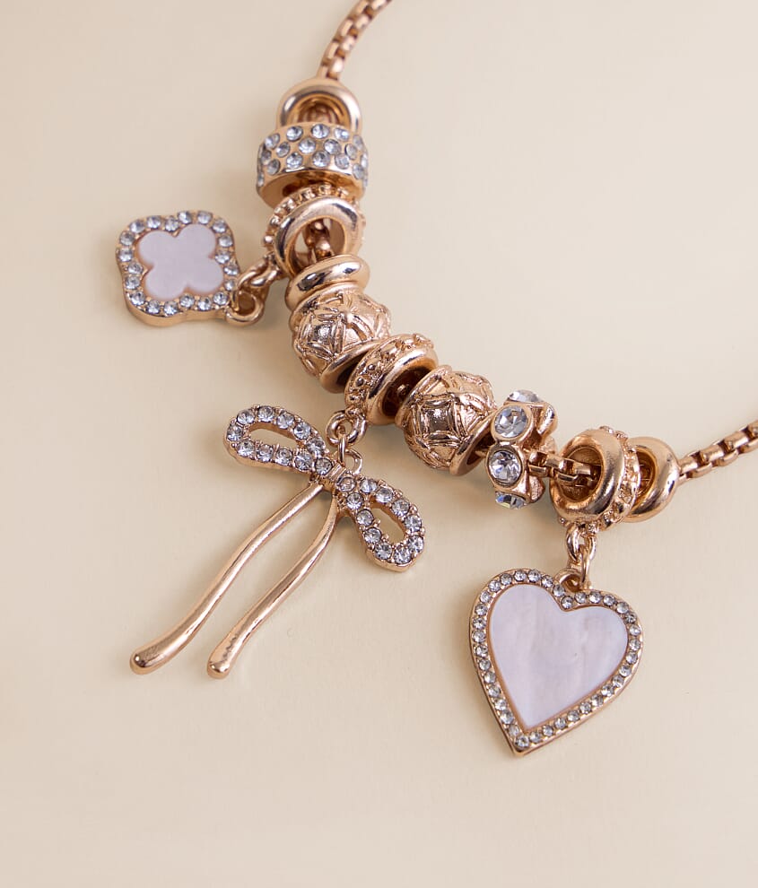 Girly Glitz Charm Bracelet