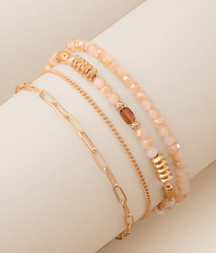 4 Pack Beaded Bracelet Set - thumbnail 2