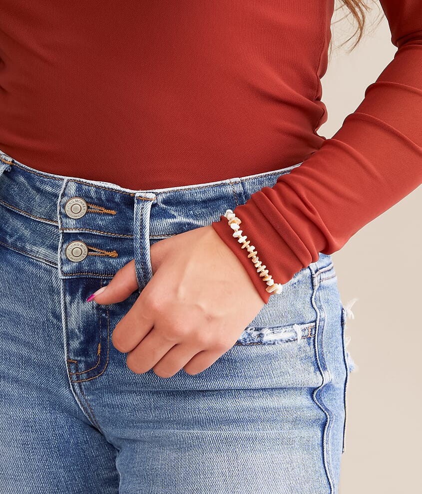 Stone & Bead Bracelet