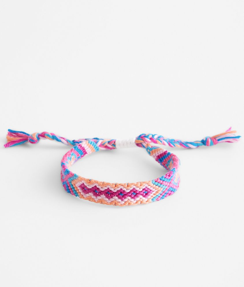 BKE Braided Slider Bracelet front view