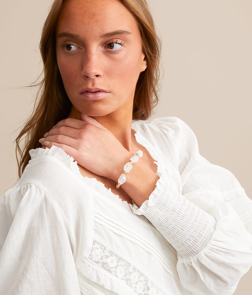 Bead & Stone Bracelet