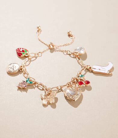 boutique by BKE Sweet Charm Bracelet front view