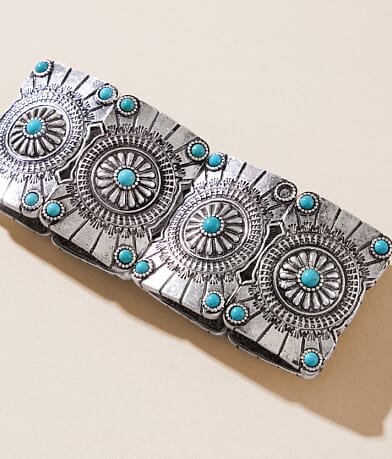 Sterling &amp; Stitch Western Turquoise Bracelet MISC_DETAIL_1