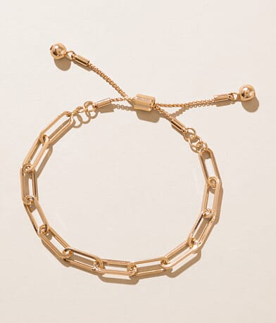 boutique by BKE Paperclip Bracelet front view