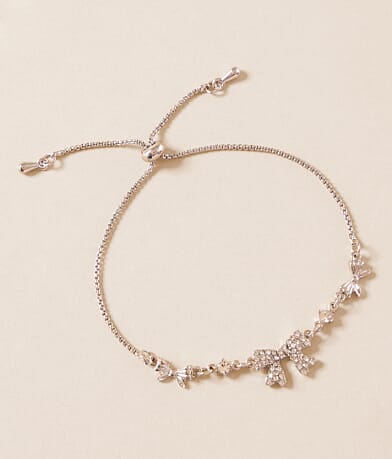 boutique by BKE Glitz Bow Bracelet front view