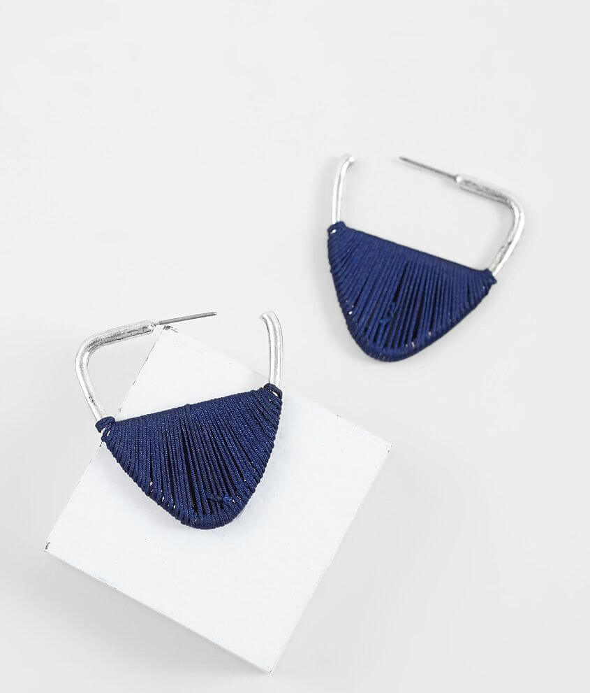 BKE Geometric Statement Earring front view