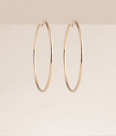 BKE Basic Hoop Earring front view