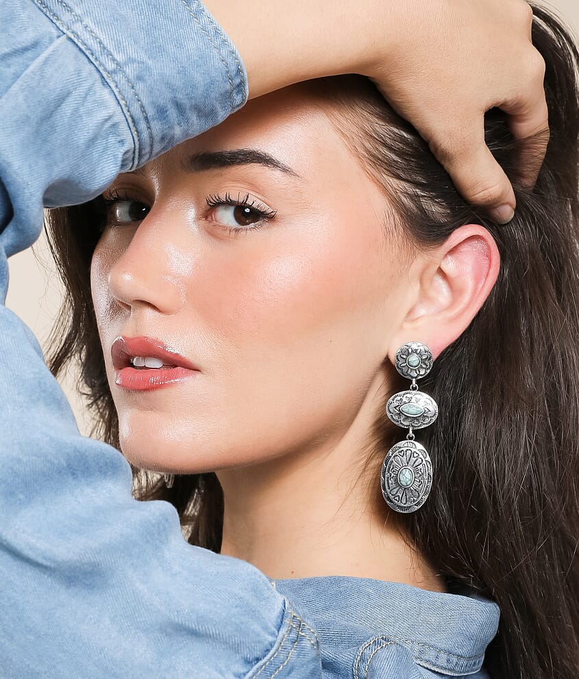 Linear Western Earring