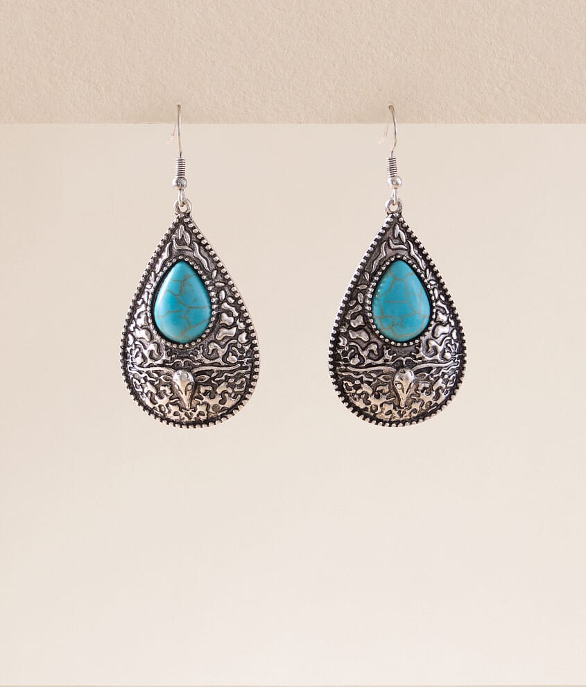Turquoise Teardrop Earring