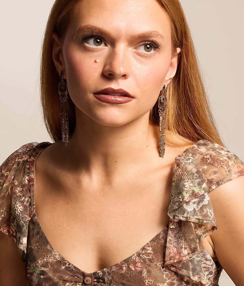 Western Fringe Earring