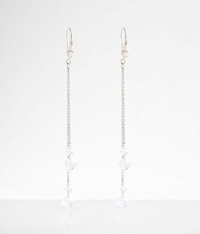 boutique by BKE Glitz Fringe Earring front view