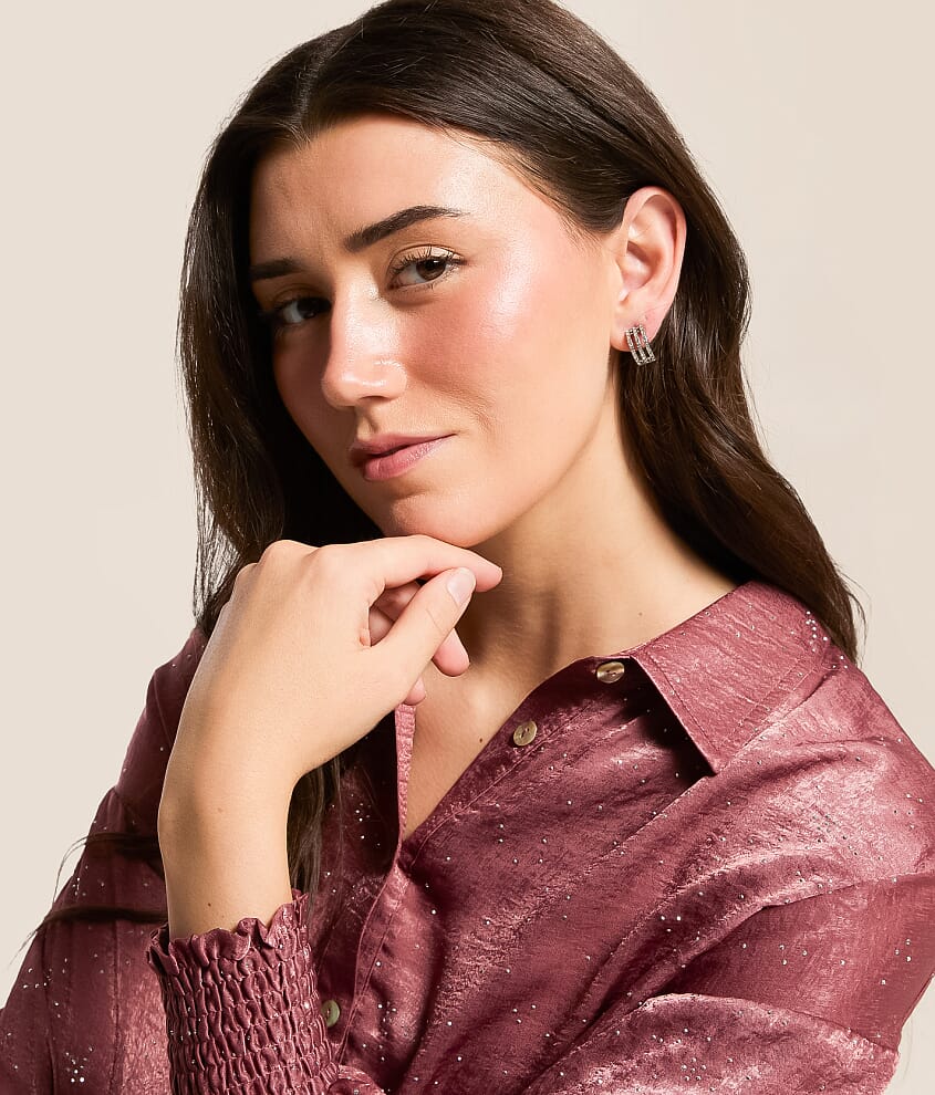 12 Pack Glitz Stud Earring Set