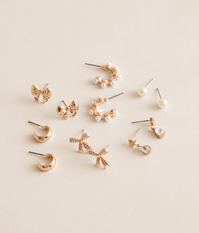 6 Pack Sweet Earring Set