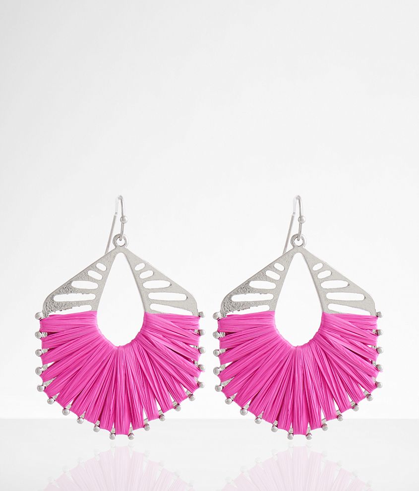 boutique by BKE Thread Wrapped Drop Earring