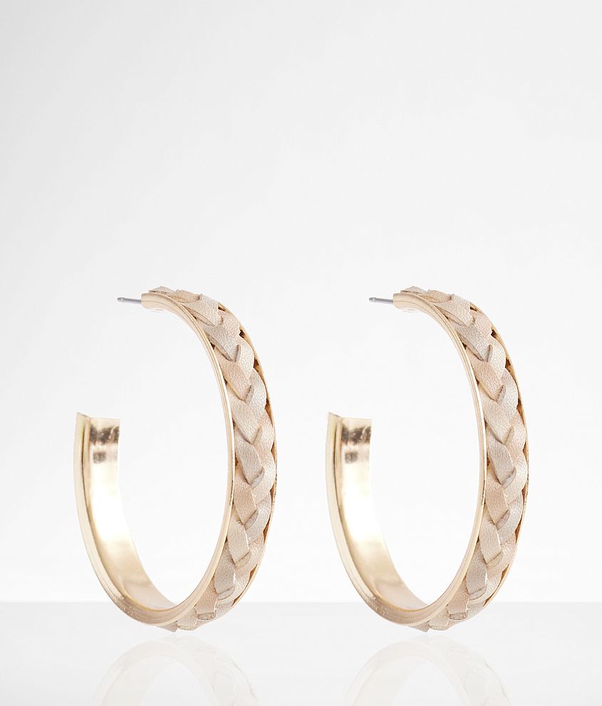 boutique by BKE Braided Hoop Earring