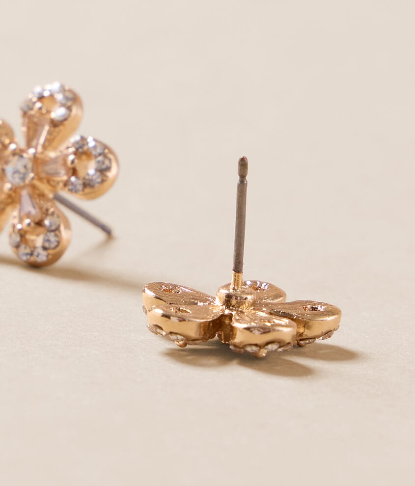 Glitz Flower Earring