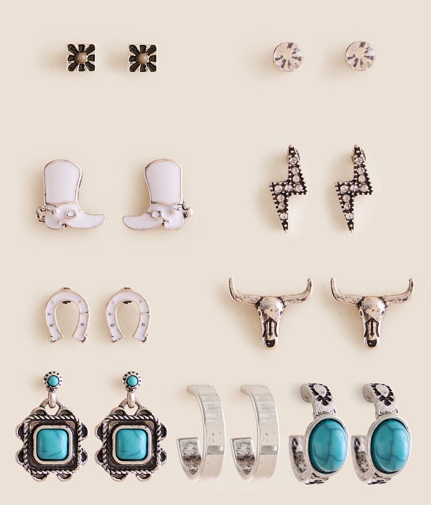 Pack Western Earring Set