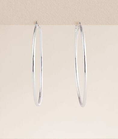 boutique by BKE Basic Hoop Earring front view