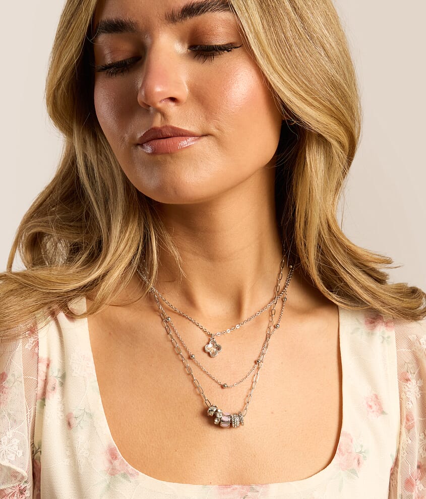 3 Pack Charm Necklace Set