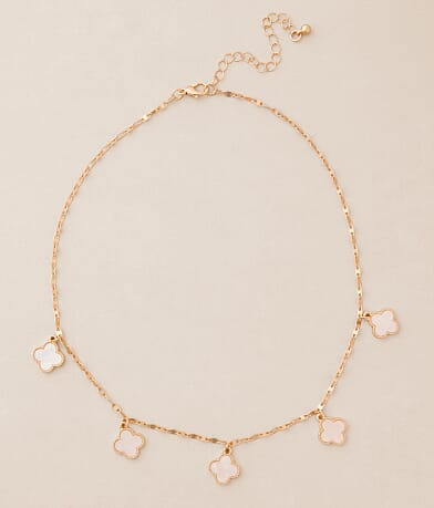 BKE Clover Necklace front view