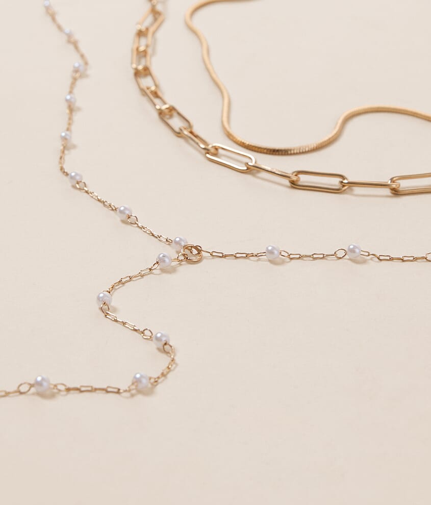 2 Pack Glam Necklace Set