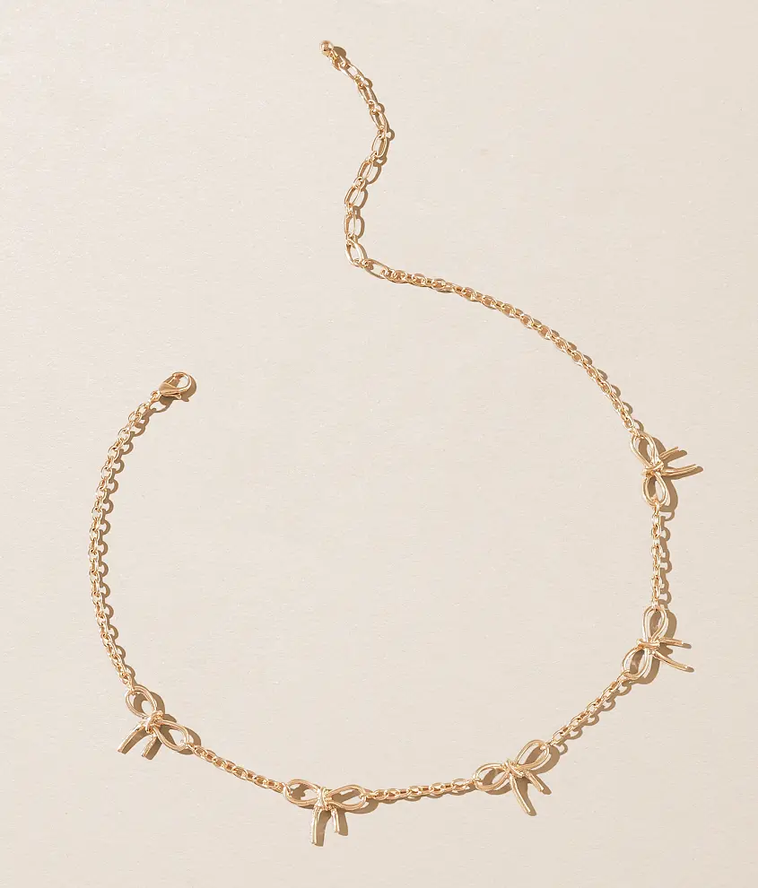 Bow Necklace