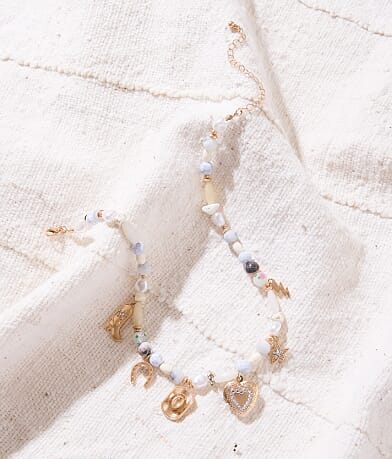 Sterling & Stitch Western Charm Necklace front view