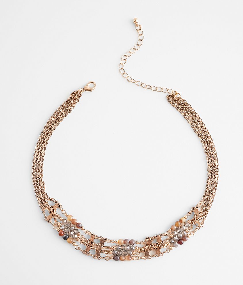 boutique by BKE Beaded Choker Necklace