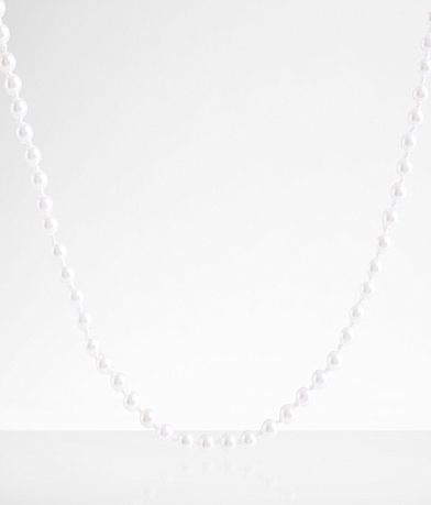 boutique by BKE Faux Pearl Necklace front view