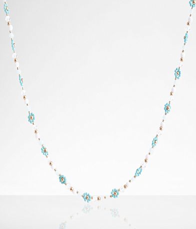 boutique by BKE Flower Necklace front view