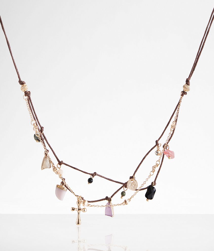 boutique by BKE Layered Charm Necklace