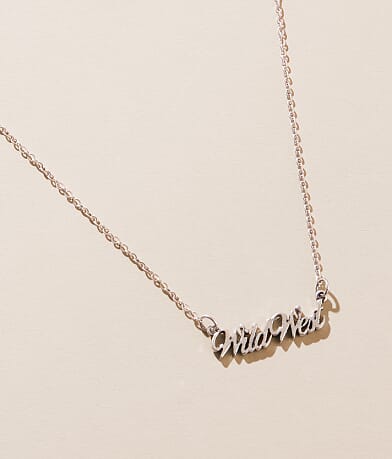 Sterling & Stitch Wild West Necklace front view