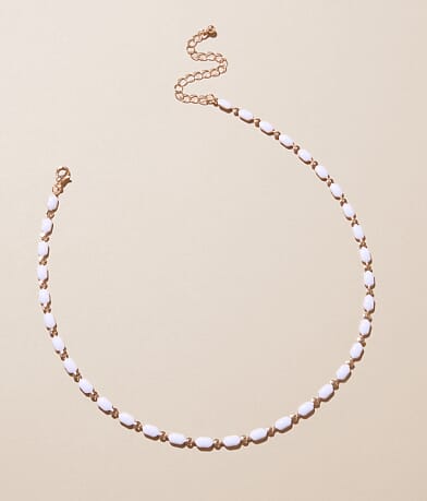 boutique by BKE Enamel Necklace front view