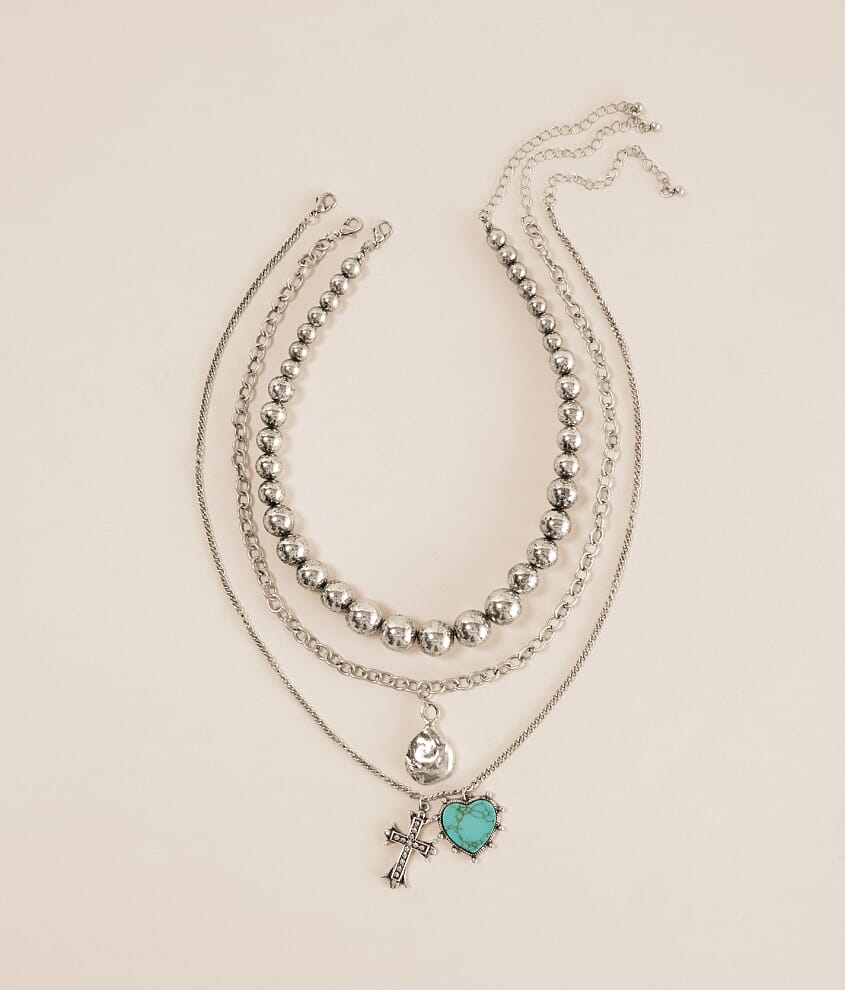 3 Pack Statement Necklace Set