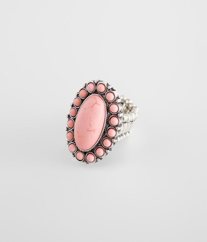 boutique by BKE Stone Statement Ring front view