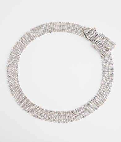 BKE Glitz Chain Belt front view