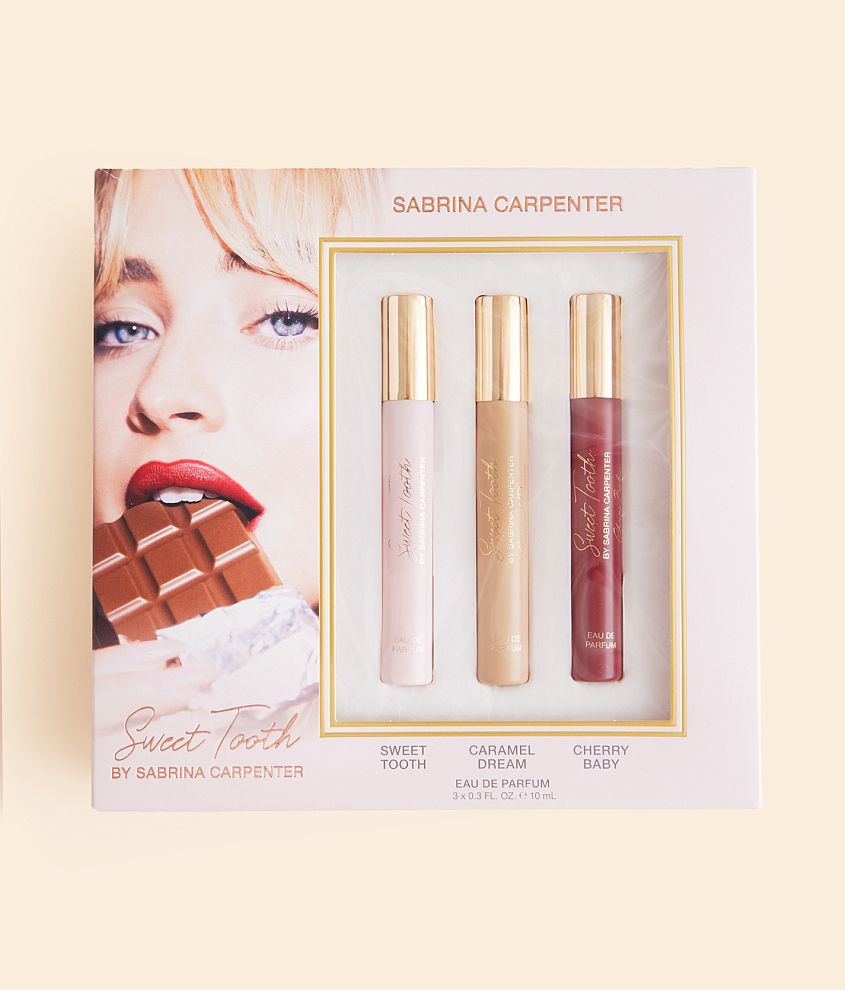 Sabrina Carpenter Sweet Tooth Travel Fragrance Set front view