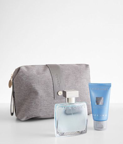 Azzaro Chrome Cologne Gift Set front view