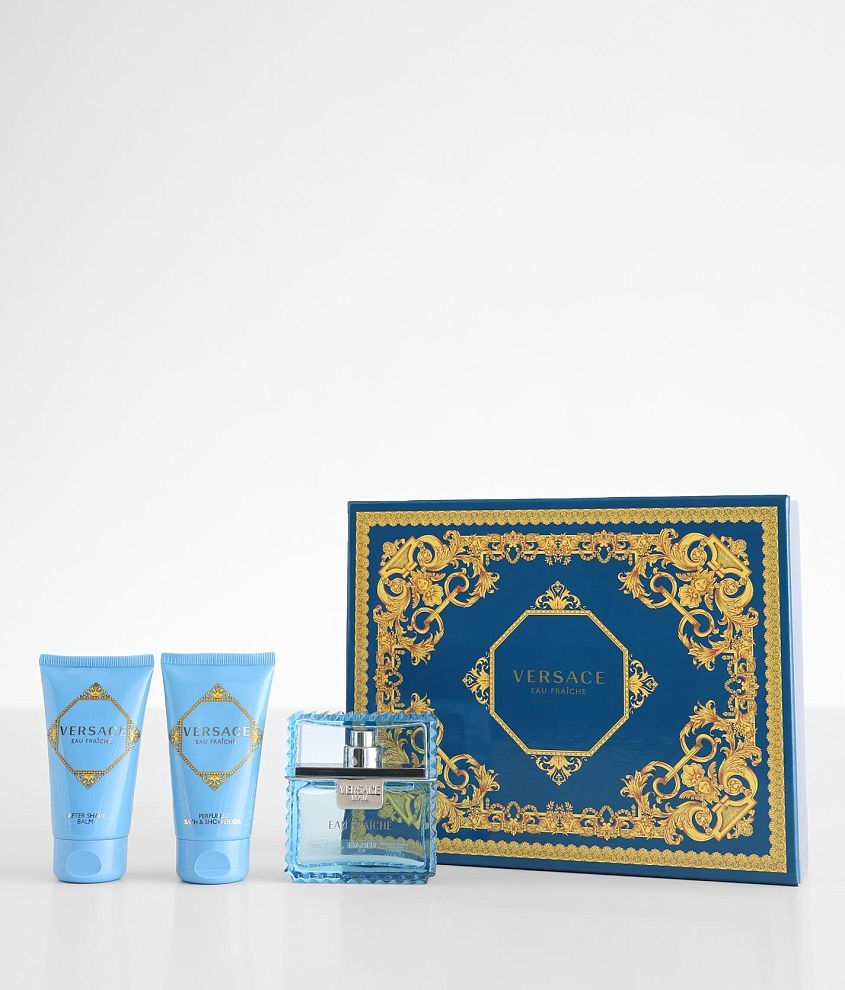 Versace Eau Fraiche Gift Set Men s Cologne in Assorted Buckle