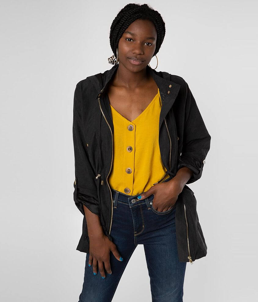 Chocolate Lightweight Jacket Women's Coats/Jackets in Black Buckle