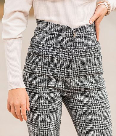 Shinestar High Rise Houndstooth Tweed Skinny Pant MISC_DETAIL_2